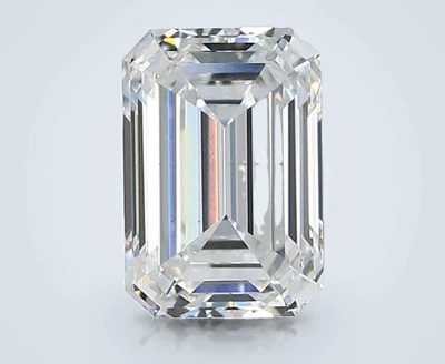 2.09ct D VS2 Rare Carat Ideal Cut Emerald Lab Grown Diamond