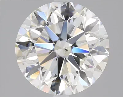 3.01ct H SI2 Very Good Cut Round Diamond