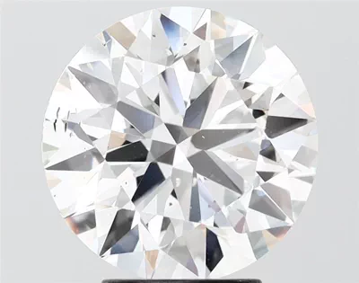 4.00ct F SI1 Rare Carat Ideal Cut Round Lab Grown Diamond