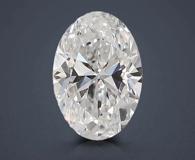 2.51ct E VVS2 Rare Carat Ideal Cut Oval Lab Grown Diamond