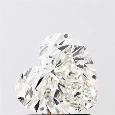 1.64ct J SI1 Rare Carat Ideal Cut Heart Diamond
