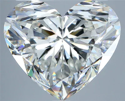 5.01ct H VS1 Rare Carat Ideal Cut Heart Diamond