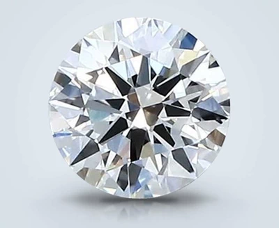 0.50ct I VVS2 Very Good Cut Round Diamond