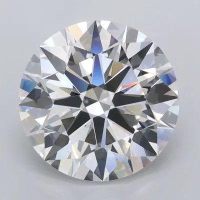 3.85ct D FL Rare Carat Ideal Cut Round Lab Grown Diamond