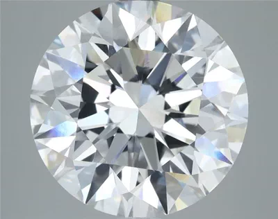 5.52ct D VVS2 Rare Carat Ideal Cut Round Diamond