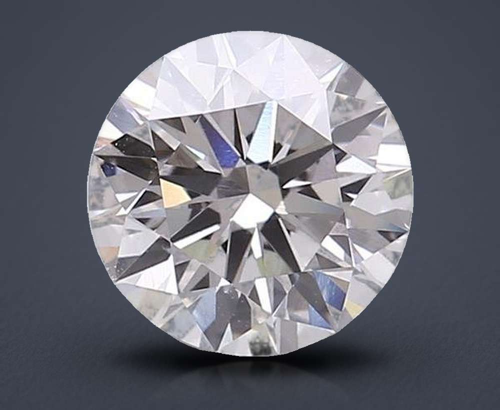 2.08ct H VS1 Rare Carat Ideal Cut Round Lab Grown Diamond