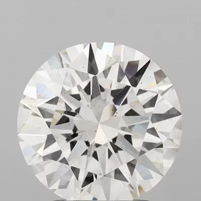 2.11ct J SI1 Excellent Cut Round Lab Grown Diamond