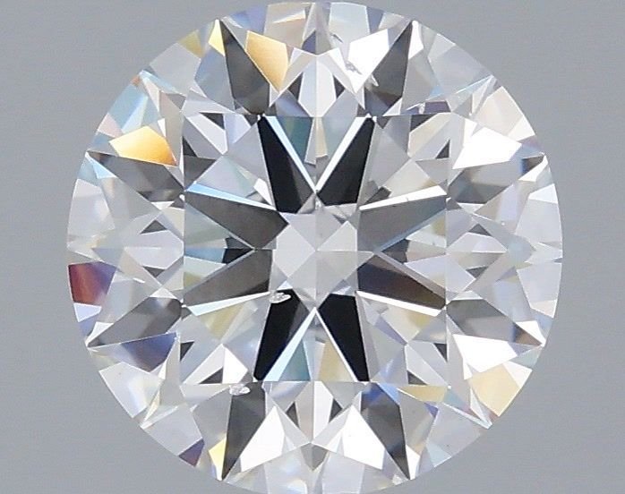 2.50ct F SI1 Rare Carat Ideal Cut Round Lab Grown Diamond