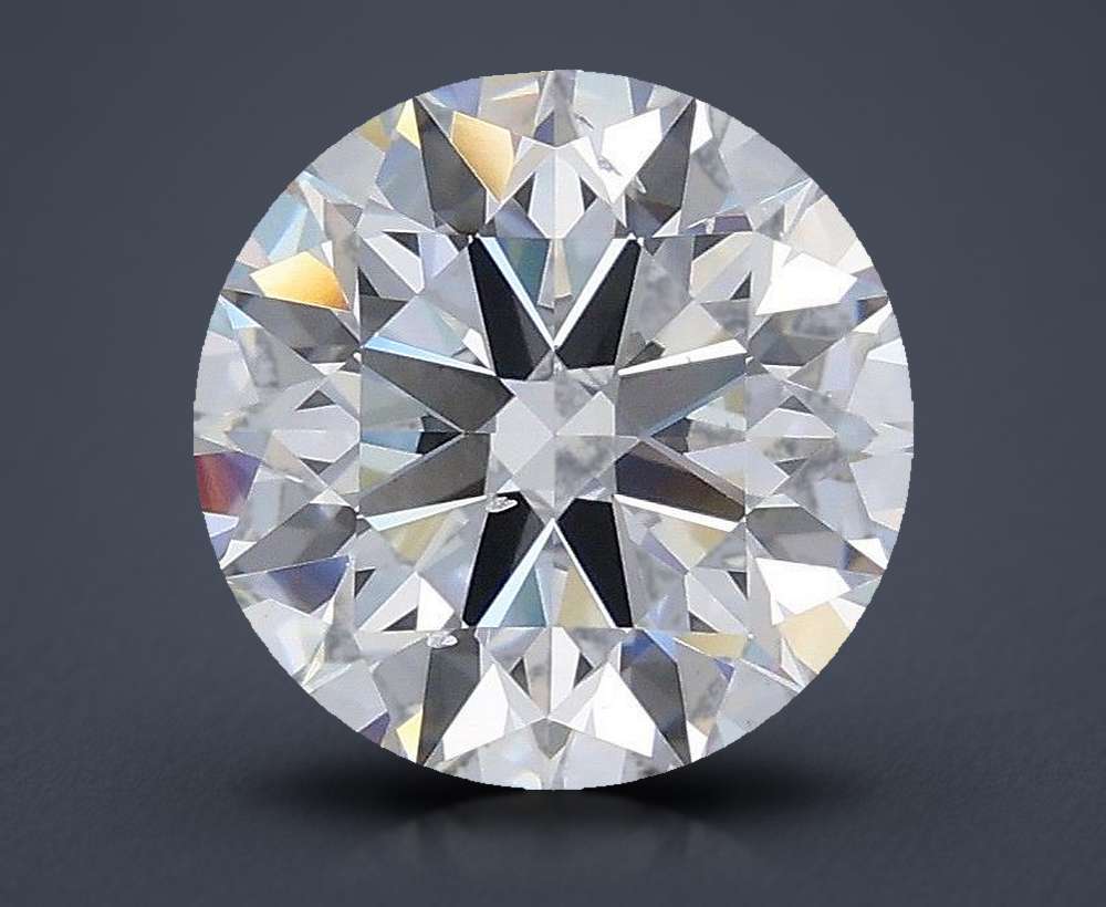 2.50ct F SI1 Rare Carat Ideal Cut Round Lab Grown Diamond
