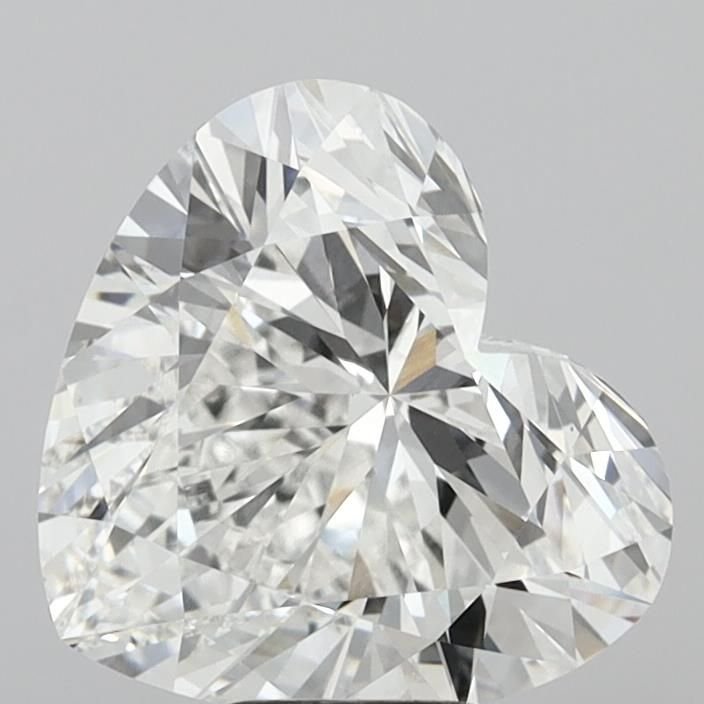 8.01ct F VVS2 Rare Carat Ideal Cut Heart Lab Grown Diamond