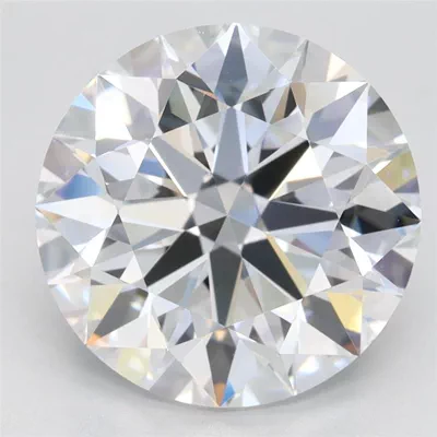 4.05ct D VVS1 Rare Carat Ideal Cut Round Lab Grown Diamond