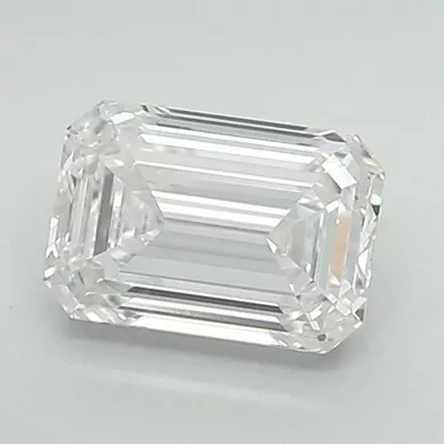 1.52ct E VS2 Rare Carat Ideal Cut Emerald Lab Grown Diamond