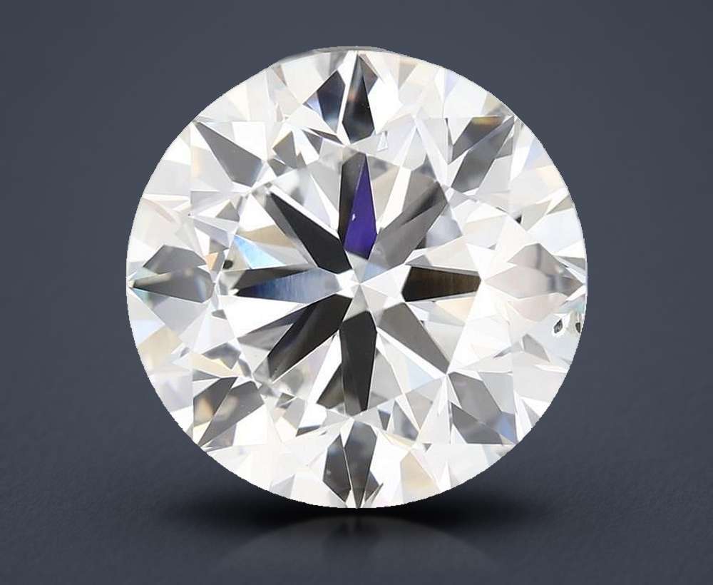 6.02ct F SI1 Excellent Cut Round Lab Grown Diamond