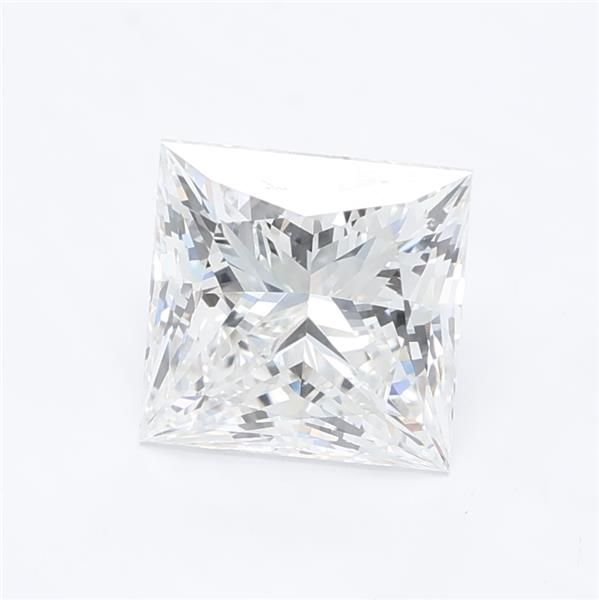 2.07ct E VVS2 Rare Carat Ideal Cut Princess Lab Grown Diamond