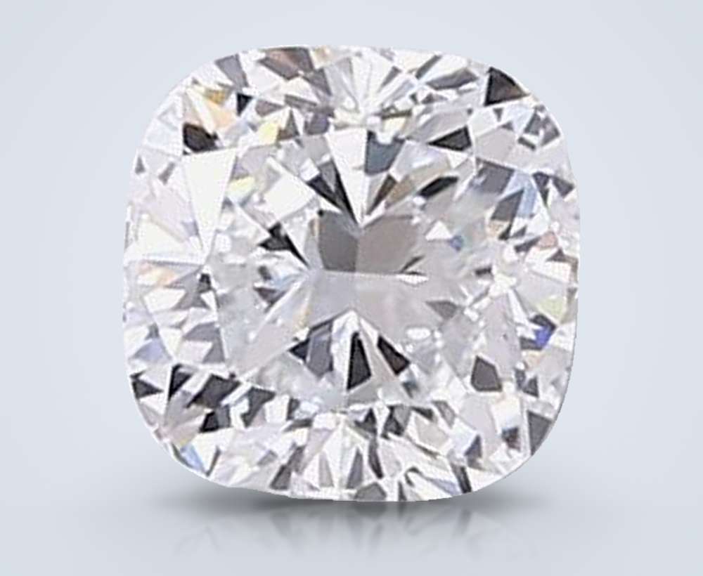 1.44ct E VVS2 Rare Carat Ideal Cut Cushion Lab Grown Diamond