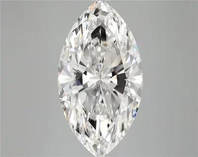 6.18ct F VS1 Rare Carat Ideal Cut Marquise Lab Grown Diamond