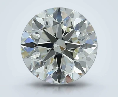 3.01ct J VS2 Excellent Cut Round Diamond