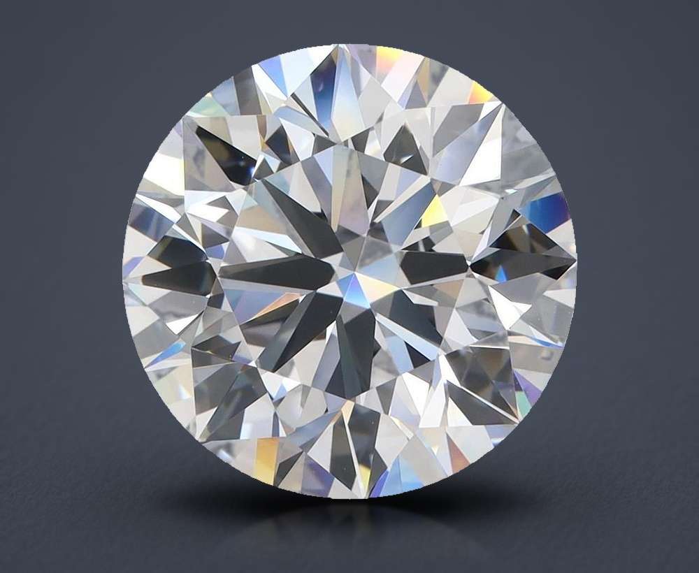 7.07ct D FL Rare Carat Ideal Cut Round Lab Grown Diamond