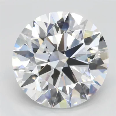 4.03ct D VVS1 Rare Carat Ideal Cut Round Lab Grown Diamond