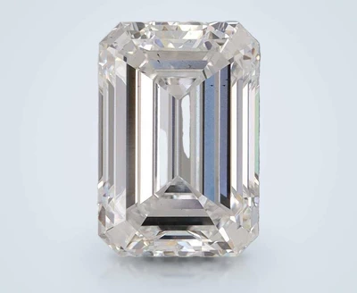 2.02ct D SI1 Rare Carat Ideal Cut Emerald Lab Grown Diamond