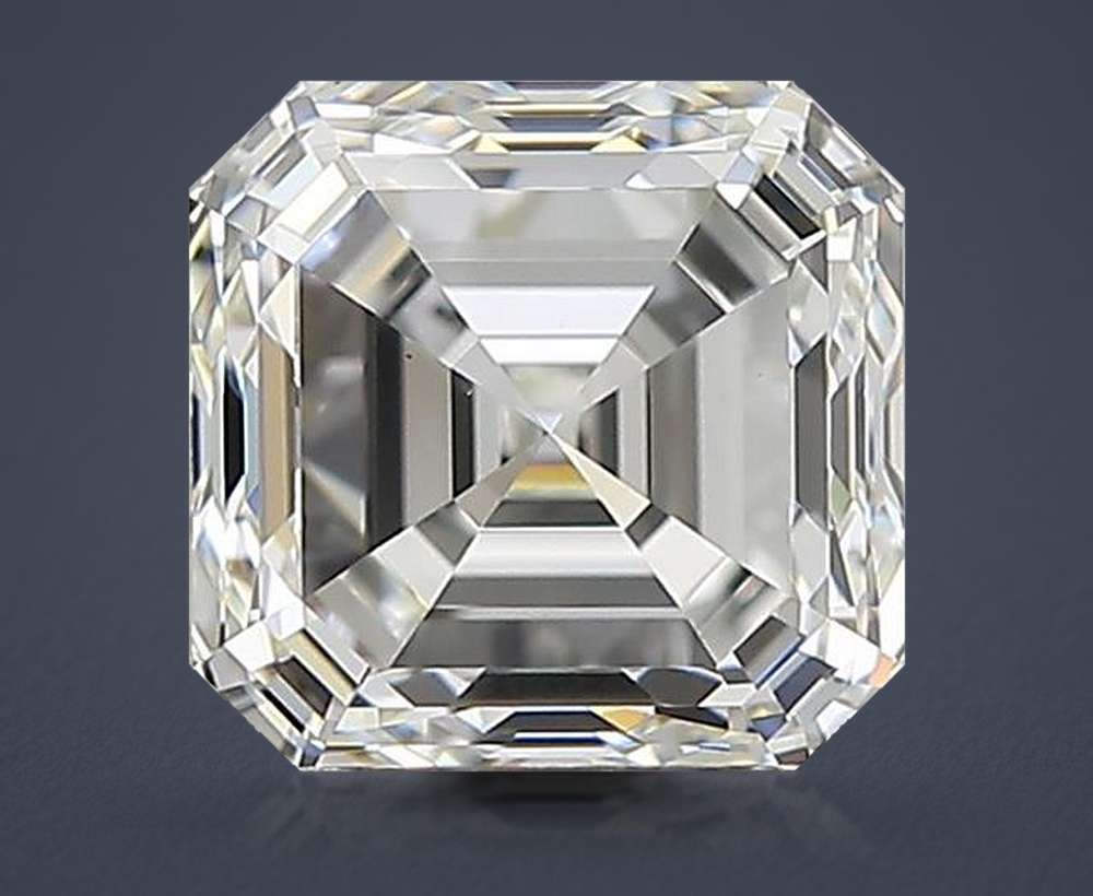 1.70ct I VS2 Very Good Cut Asscher Diamond