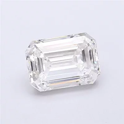 1.08ct E VVS2 Rare Carat Ideal Cut Emerald Lab Grown Diamond