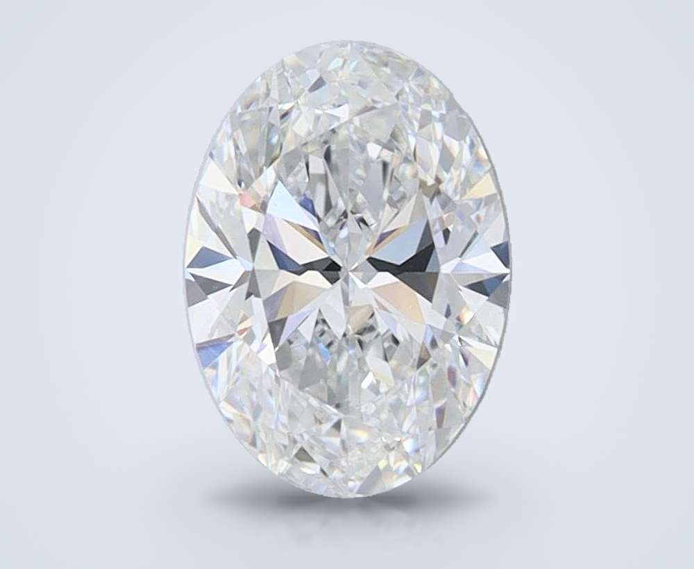1.06ct D VVS1 Rare Carat Ideal Cut Oval Lab Grown Diamond
