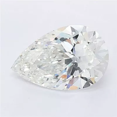 1.55ct F VVS2 Rare Carat Ideal Cut Pear Lab Grown Diamond