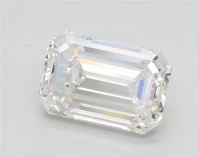 2.05ct E VS2 Very Good Cut Emerald Lab Grown Diamond