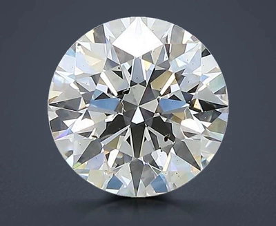 1.55ct I SI2 Rare Carat Ideal Cut Round Diamond
