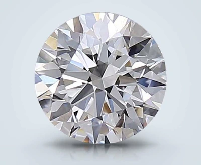 1.24ct E VS1 Rare Carat Ideal Cut Round Lab Grown Diamond