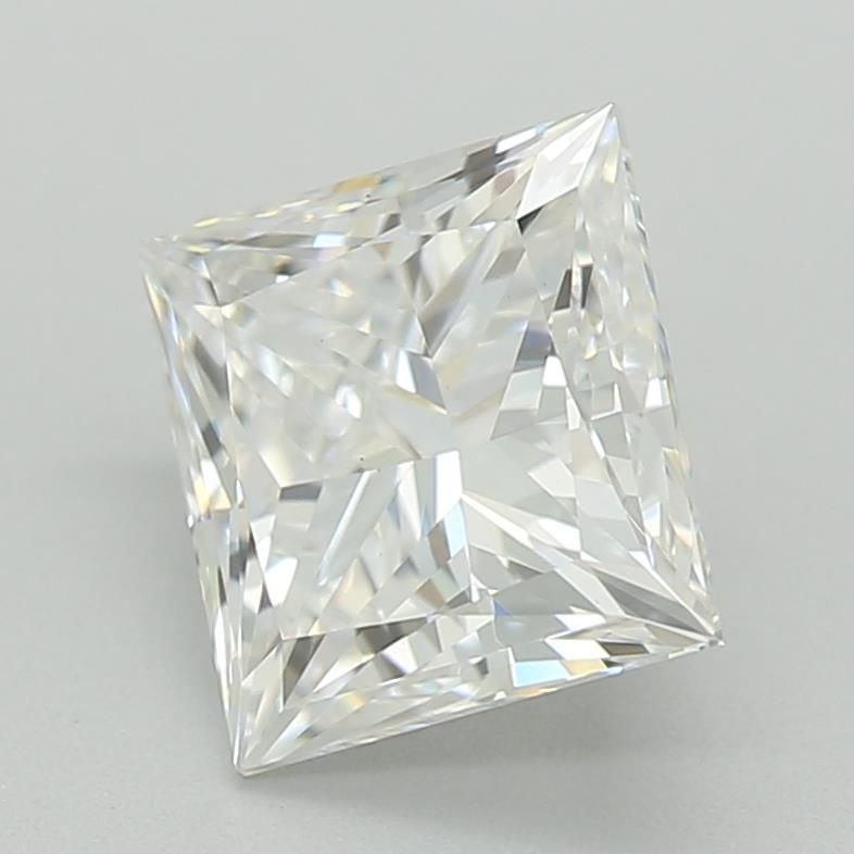 1.01ct D VS1 Rare Carat Ideal Cut Princess Lab Grown Diamond