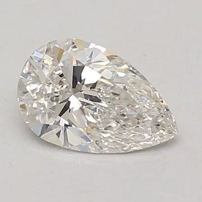 0.95ct E VS2 Rare Carat Ideal Cut Pear Lab Grown Diamond