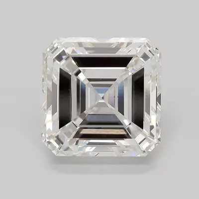 11.58ct F VVS2 Very Good Cut Asscher Lab Grown Diamond