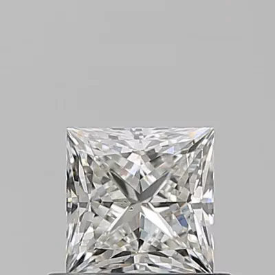 0.61ct I VS2 Rare Carat Ideal Cut Princess Diamond