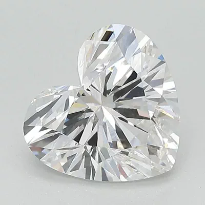 2.01ct F VVS2 Rare Carat Ideal Cut Heart Lab Grown Diamond