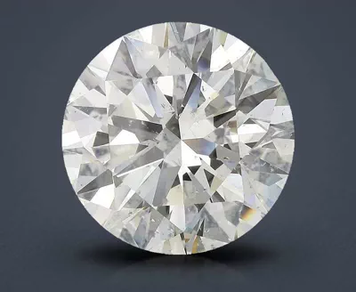 9.05ct I SI2 Rare Carat Ideal Cut Round Diamond
