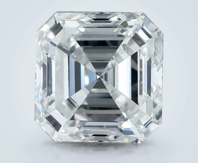 6.03ct D VVS2 Rare Carat Ideal Cut Asscher Diamond
