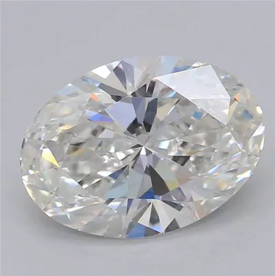 1.51ct F VVS2 Rare Carat Ideal Cut Oval Lab Grown Diamond