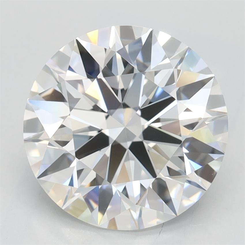 2.46ct D VVS1 Rare Carat Ideal Cut Round Lab Grown Diamond