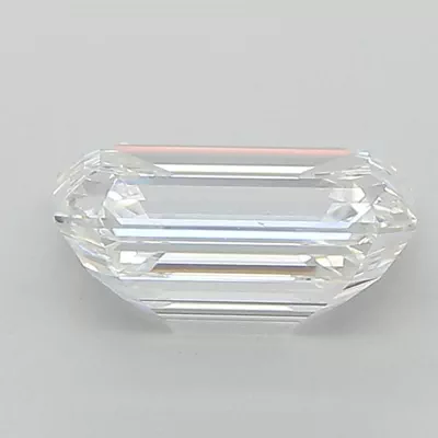 1.64ct F VVS2 Rare Carat Ideal Cut Emerald Lab Grown Diamond