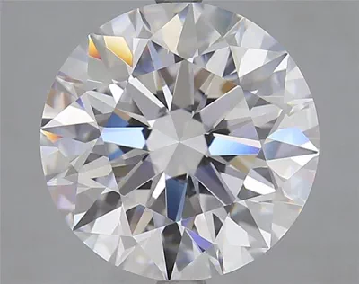 5.20ct D FL Rare Carat Ideal Cut Round Lab Grown Diamond