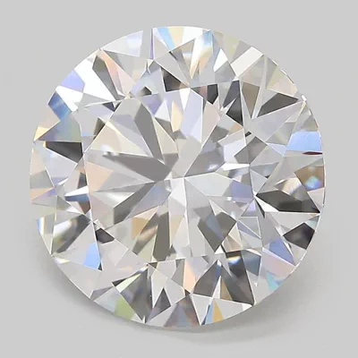 5.01ct E VVS2 Rare Carat Ideal Cut Round Lab Grown Diamond