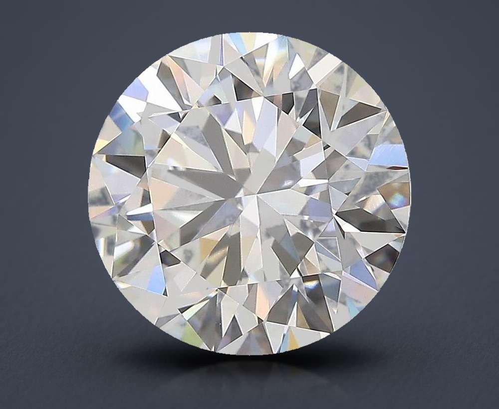 5.01ct E VVS2 Rare Carat Ideal Cut Round Lab Grown Diamond