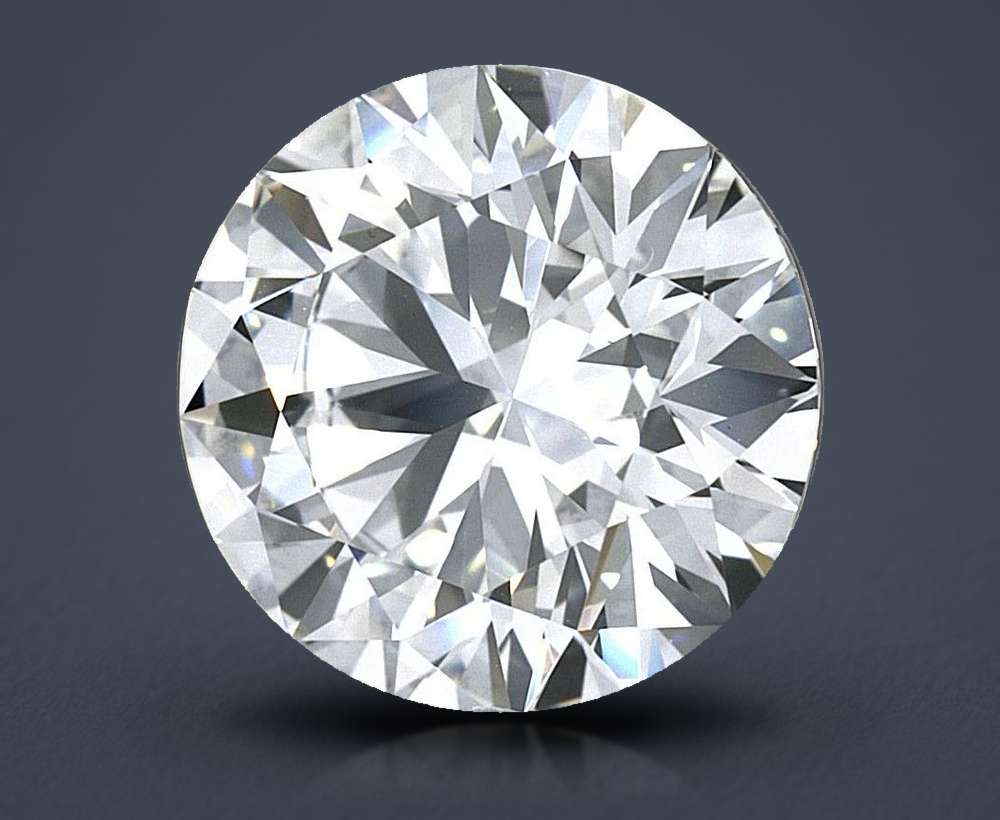 3.93ct D IF Rare Carat Ideal Cut Round Diamond
