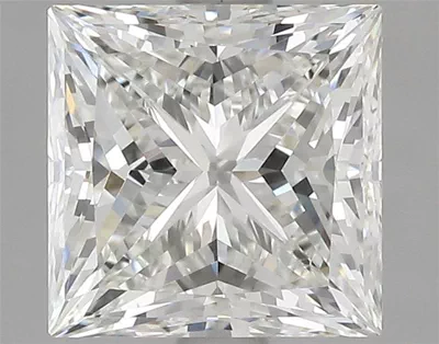 1.71ct J VVS2 Very Good Cut Princess Diamond