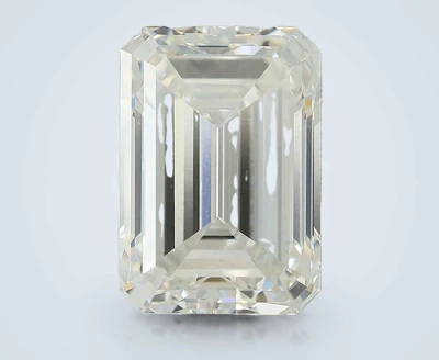 4.33ct F VVS2 Rare Carat Ideal Cut Emerald Lab Grown Diamond