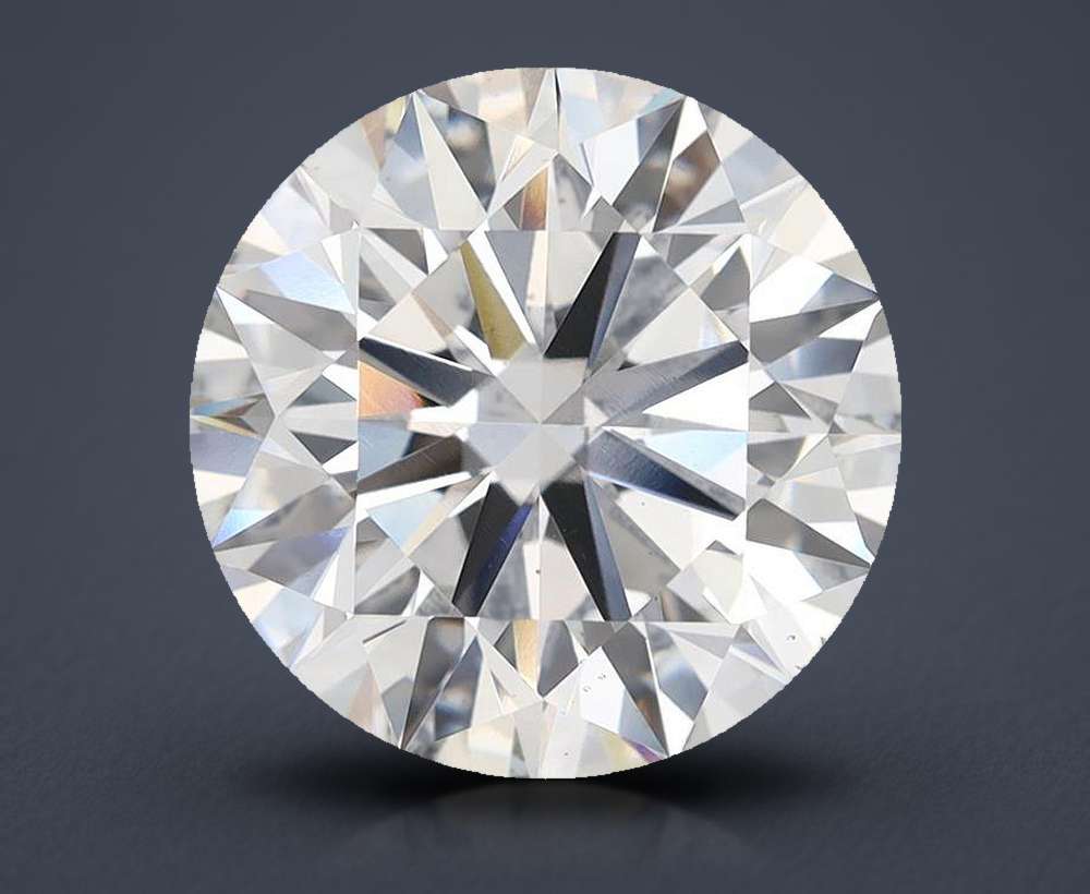 6.53ct G VS2 Rare Carat Ideal Cut Round Lab Grown Diamond