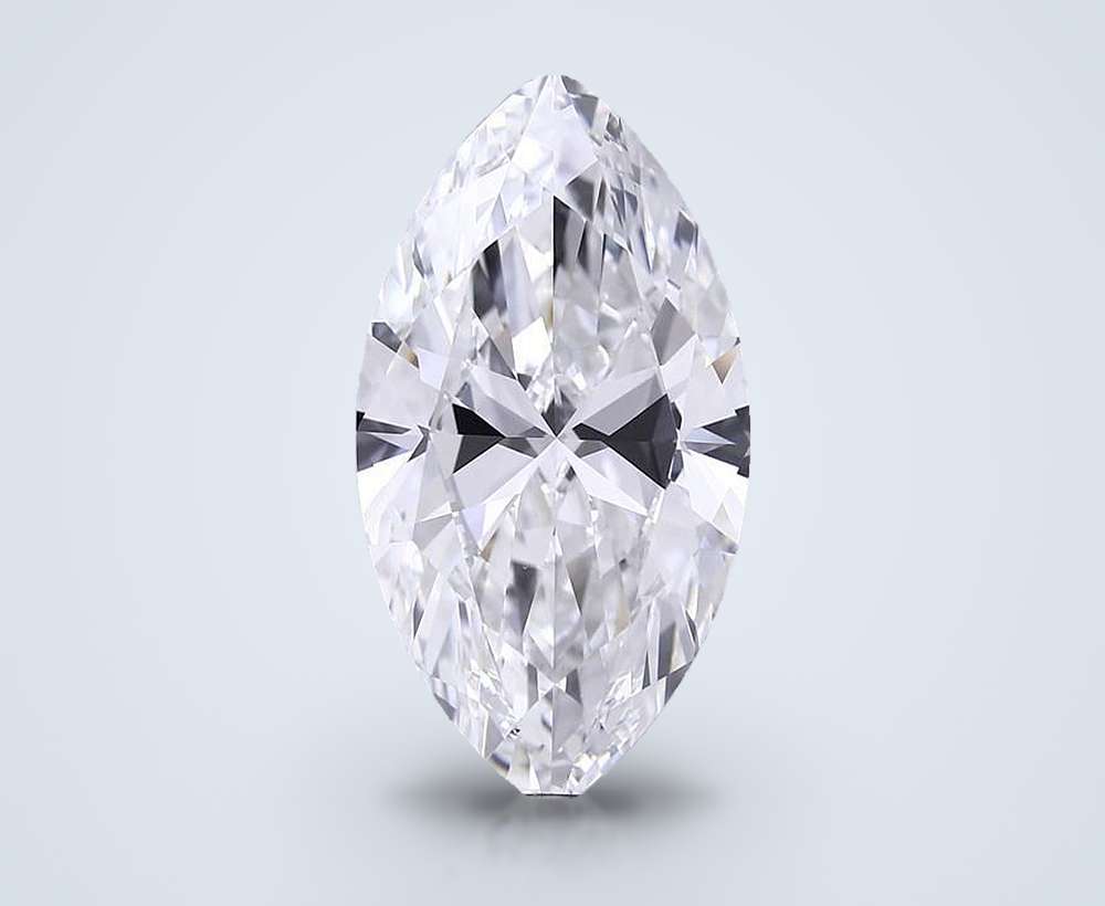13.00ct E VS1 Rare Carat Ideal Cut Marquise Lab Grown Diamond