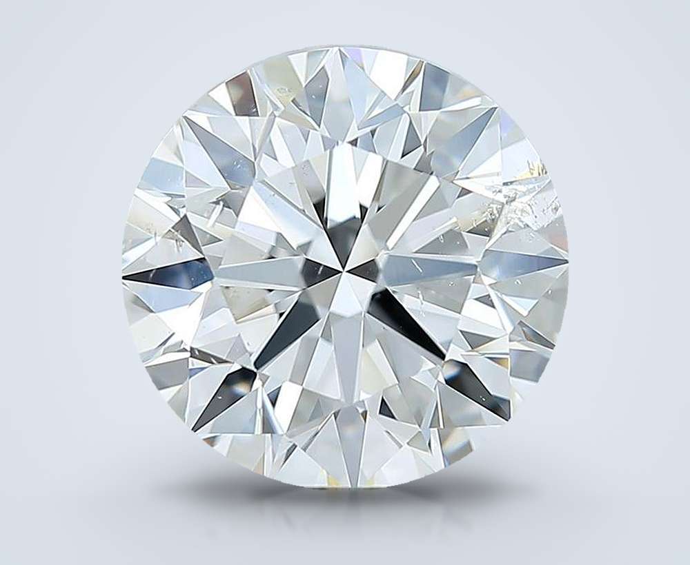 3.00ct G SI2 Rare Carat Ideal Cut Round Diamond